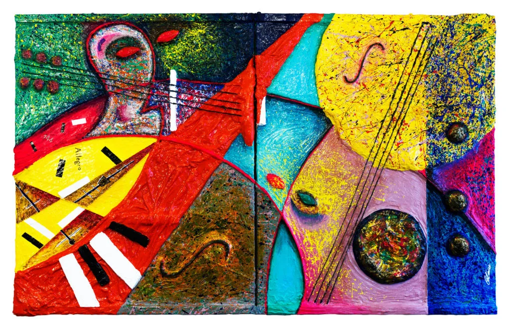 JAZZ TRIO | L'arte di pannelli sovrapposti