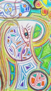 19 donna allo specchio bassa ris - Cesare Catania - Contemporary Art