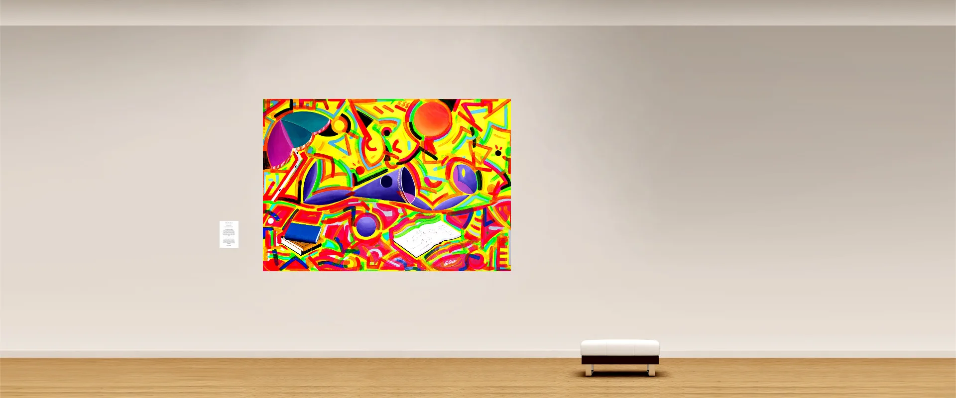 Summer Readings Contemporary Painting Made By The Painter Cesare Catania X Slider