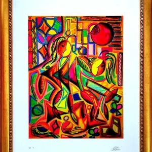 Aleftina e le Sue Bambole (B Version) - Edizione Limitata, Numerata e Ritoccata a Mano dall'Artista (tiratura 8/8 + PdA)