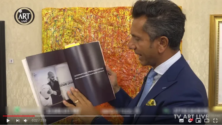 Fonte: TV ART Live - Cesare Catania - Contemporary Art
