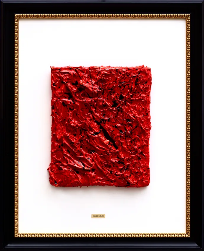 Il taglio B Version | Scultura contemporanea | Pittura 3D | Cesare Catania