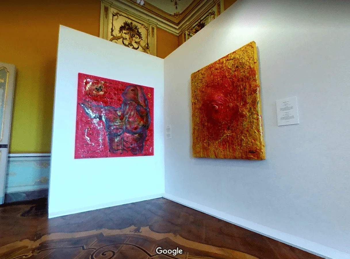Cesare Catania Exhibition In The Villa Reale Monza Room
