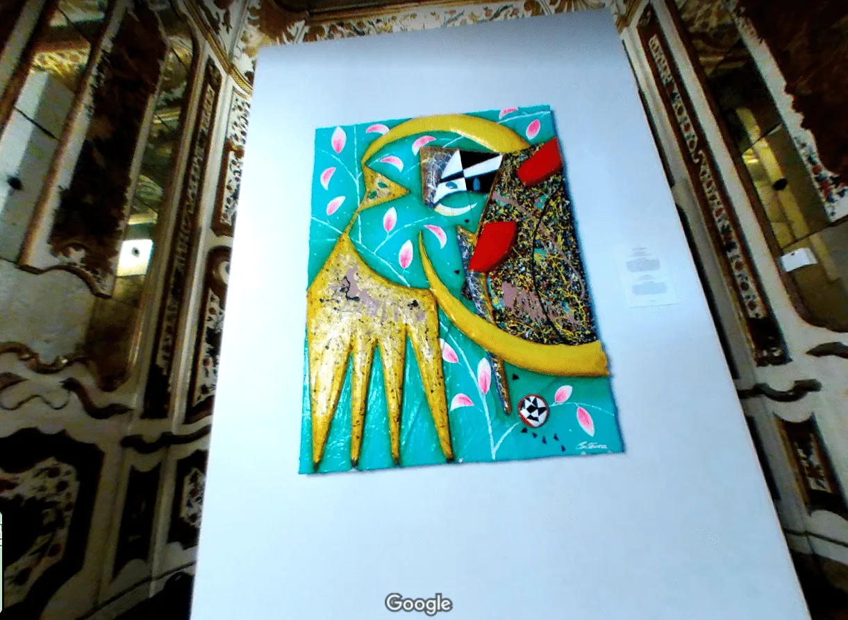 Cesare Catania Exhibition In The Villa Reale Monza Room