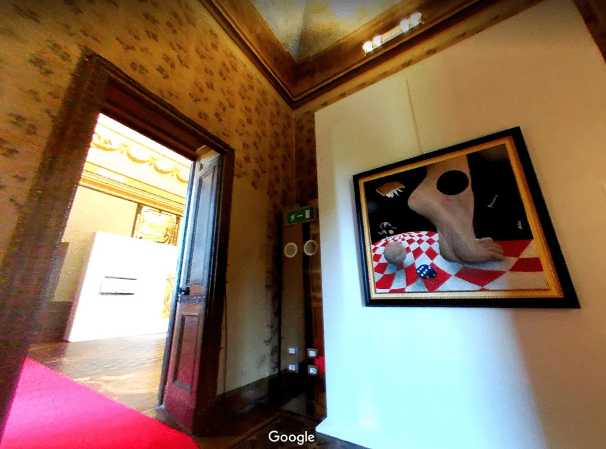 Cesare Catania Exhibition In The Villa Reale Monza Room