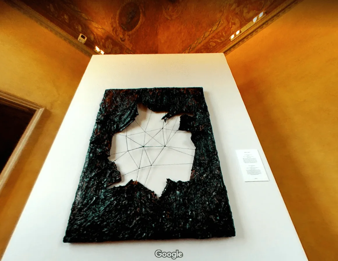 Cesare Catania Exhibition In The Villa Reale Monza Room