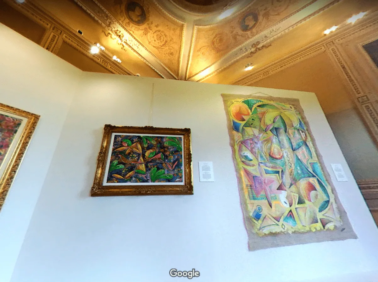 Cesare Catania Exhibition In The Villa Reale Monza Room