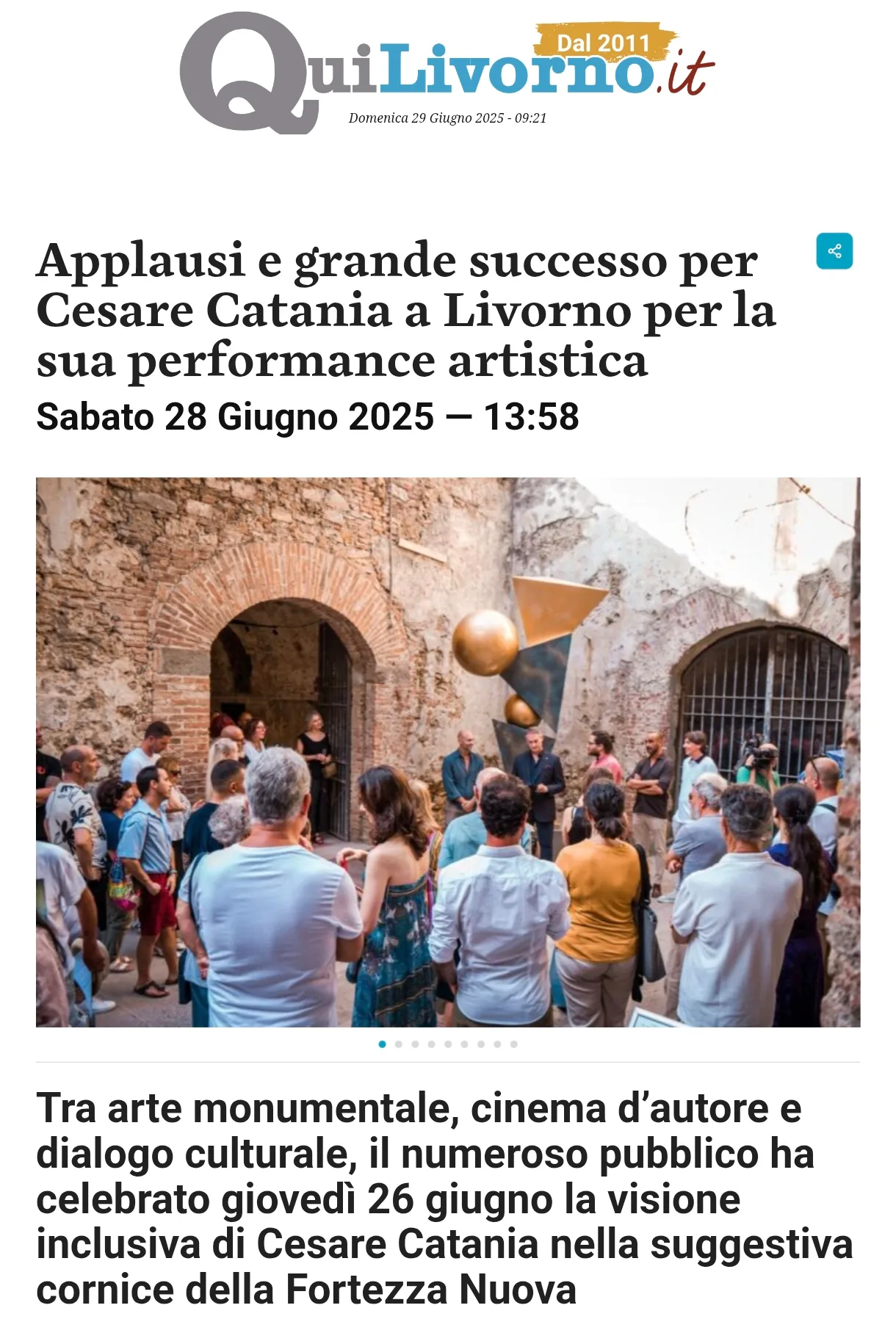 "L’Immaginazione di un Bambino" arte democratica e creatività