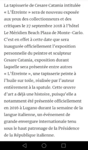 Cesare Catania exposition d'art contemporain a Monaco - 12 - Cesare Catania - Contemporary Art