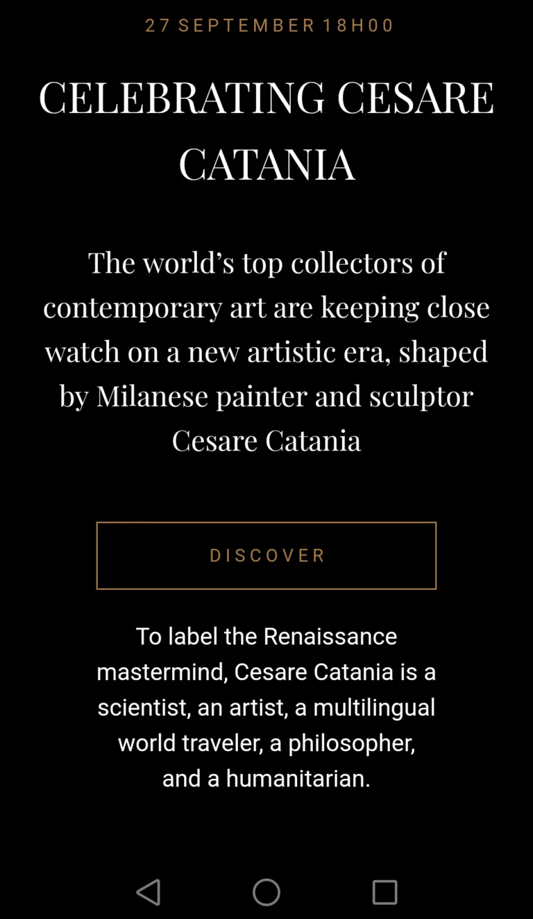 Cesare Catania Exposition Dart Contemporain A Monaco