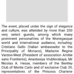 Contemporary Art Exhibition In Monaco By The Artist Cesare Catania