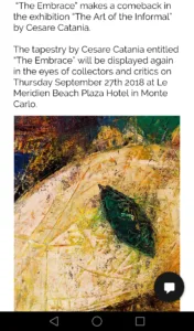 Contemporary art exhibition in Monaco by the artist Cesare Catania - 9 - Cesare Catania - Contemporary Art