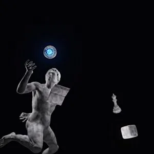 Harlequin In The Land Of Giants B Digital Art And Nft