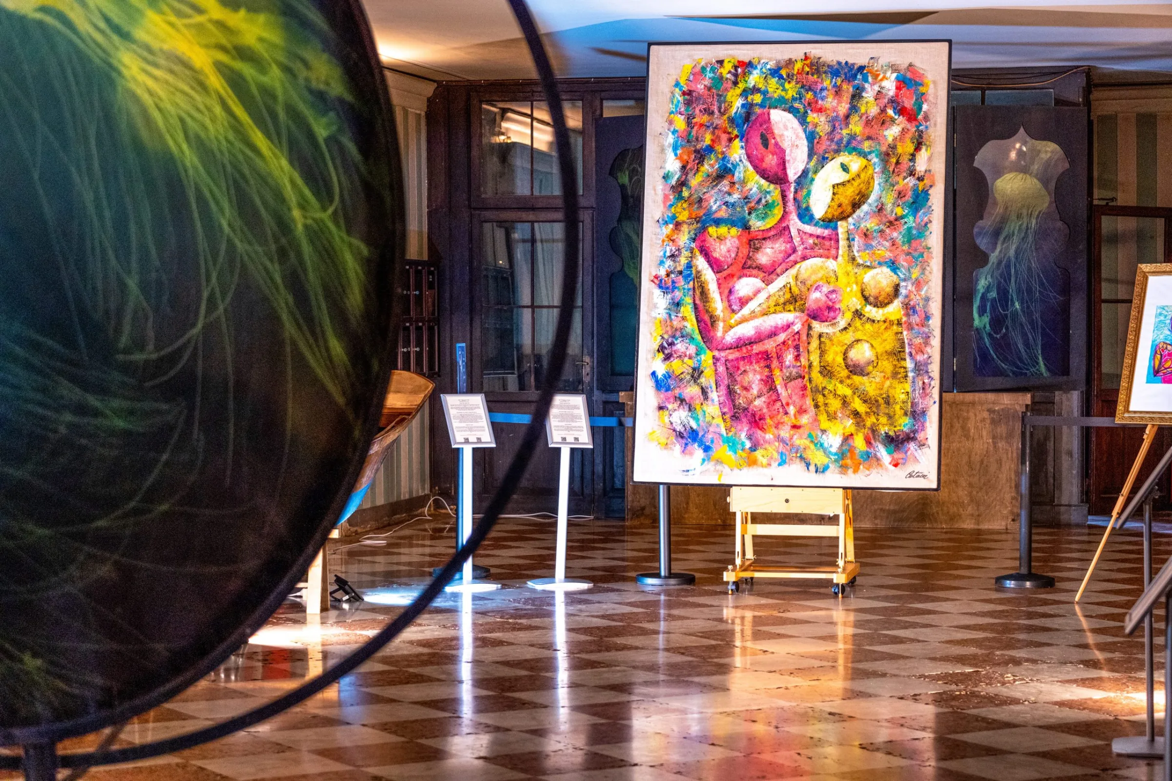 Vernissage Mostra Di Cesare Catania A Venezia