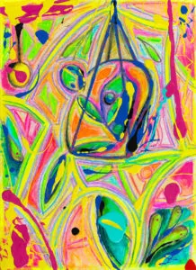 Donna in giardino FULL x web - Cesare Catania - Contemporary Art
