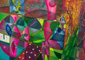 Donna sul divano - FULL x web - Cesare Catania - Contemporary Art