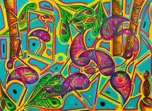 Fenicotteri allo specchio - FULL - x web - Cesare Catania - Contemporary Art