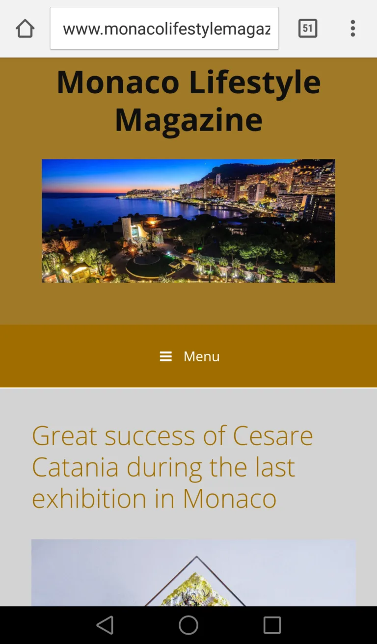 Fonte: Monaco Lifestyle Magazine - Cesare Catania - Contemporary Art