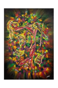 La Violinista di Barcellona - B Version - Cesare Catania - Contemporary Art