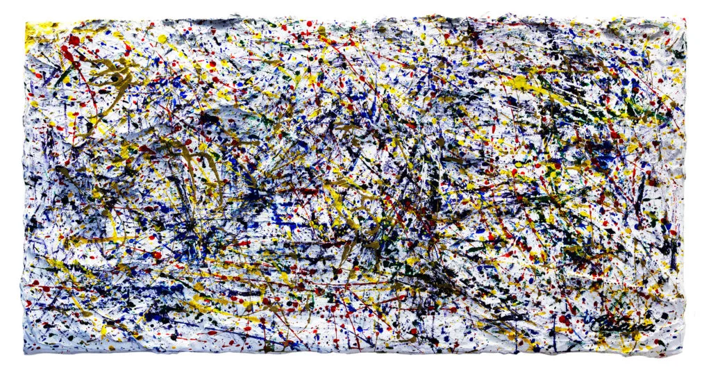 Untitled | Famoso quadro a gesso e acrilico | Cesare Catania