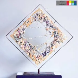 WORK OF ART 57 "THE MOUTH OF ETNA - E VERSION" in TRITANOPIA VISION - Cesare Catania - Contemporary Art